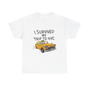 I Survived My Trip to NYC Graphic Tee - Unisex Comfort T-Shirt