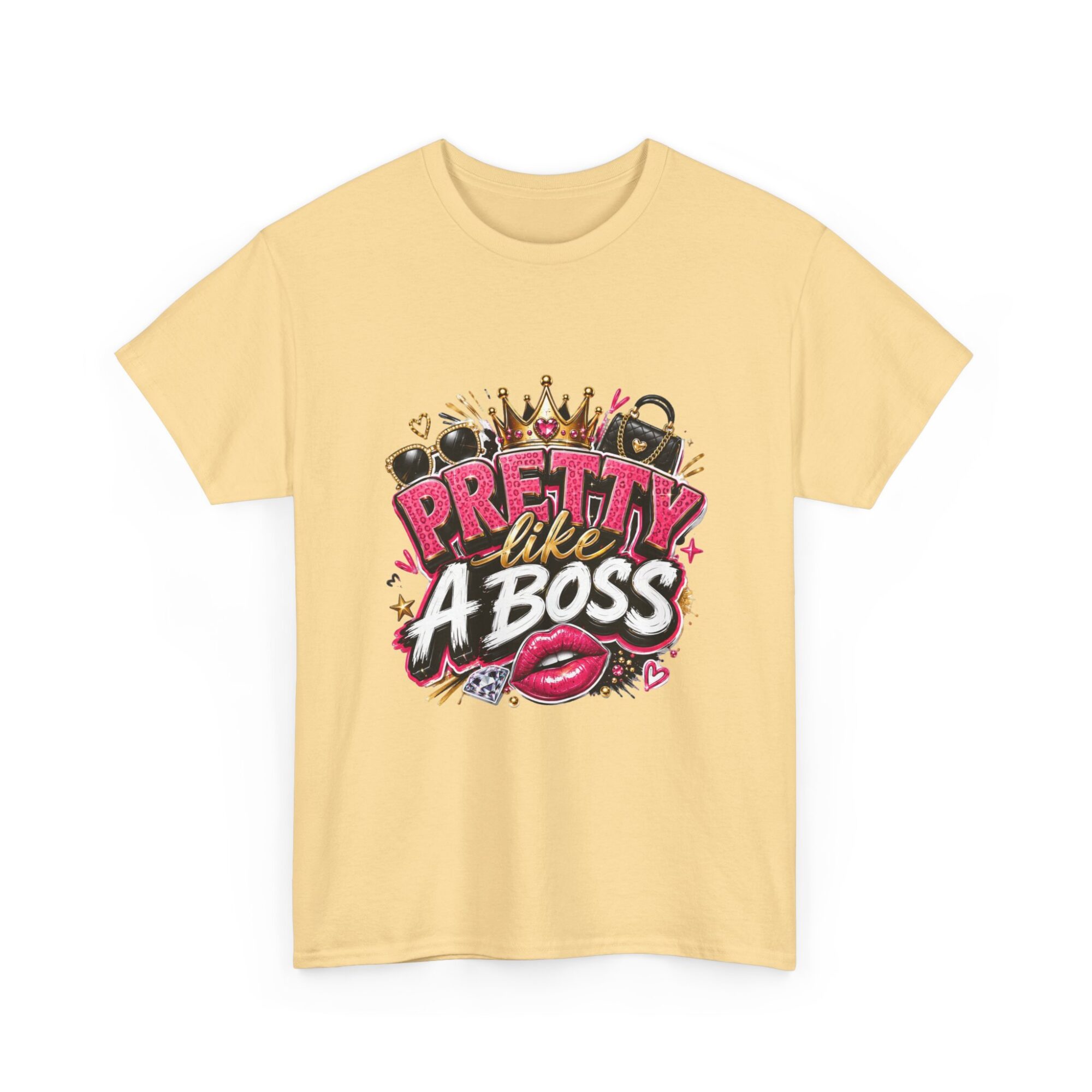 Pretty Like A Boss Unisex Graphic Tee | Trendy Print-on-Demand Comfort T-Shirt 11 Pretty Like A Boss Unisex Graphic Tee | Trendy Print-on-Demand Comfort T-Shirt