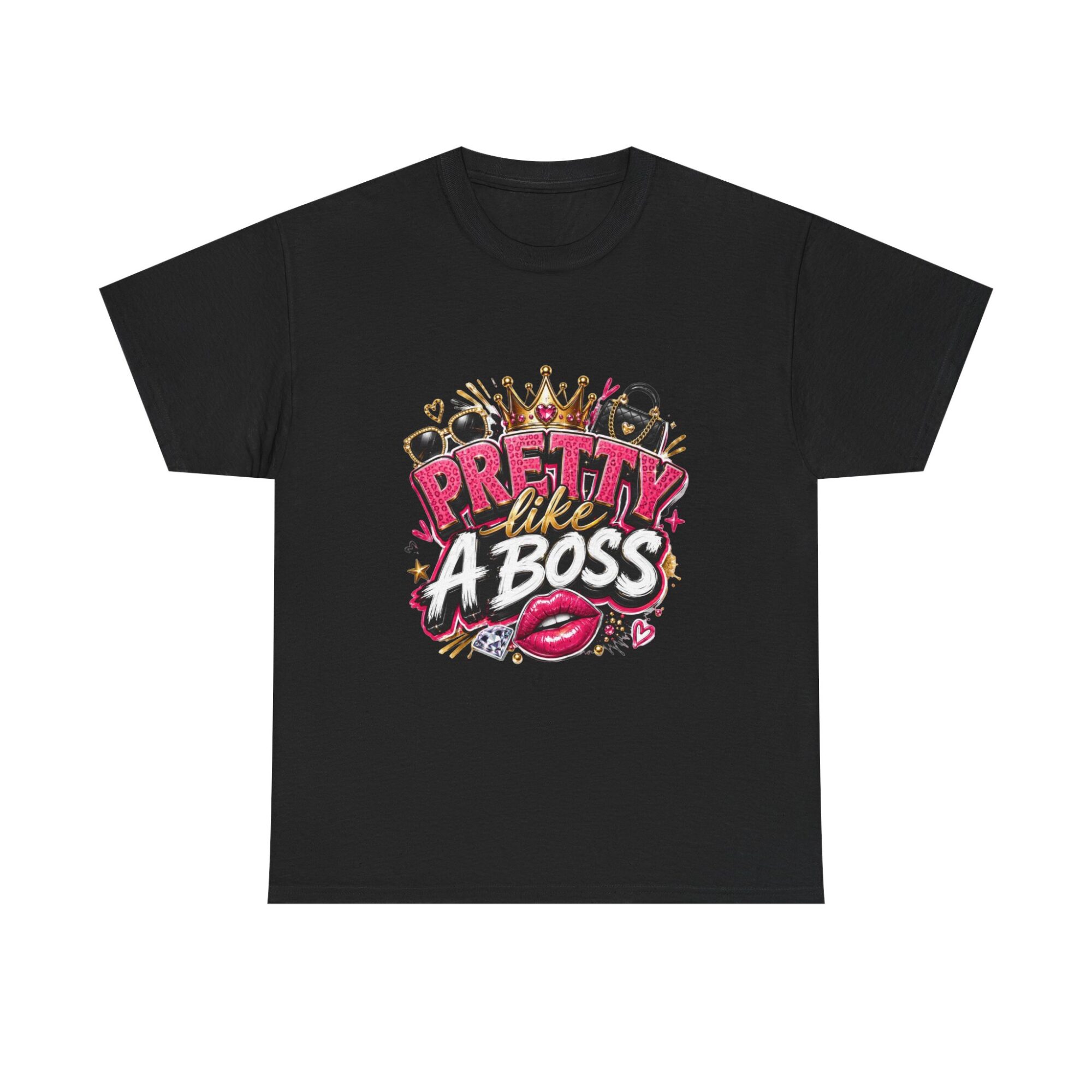 Pretty Like A Boss Unisex Graphic Tee | Trendy Print-on-Demand Comfort T-Shirt 5 Pretty Like A Boss Unisex Graphic Tee | Trendy Print-on-Demand Comfort T-Shirt