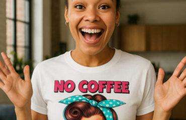 T Shirt Designer Home 45 No Coffee No Talkie