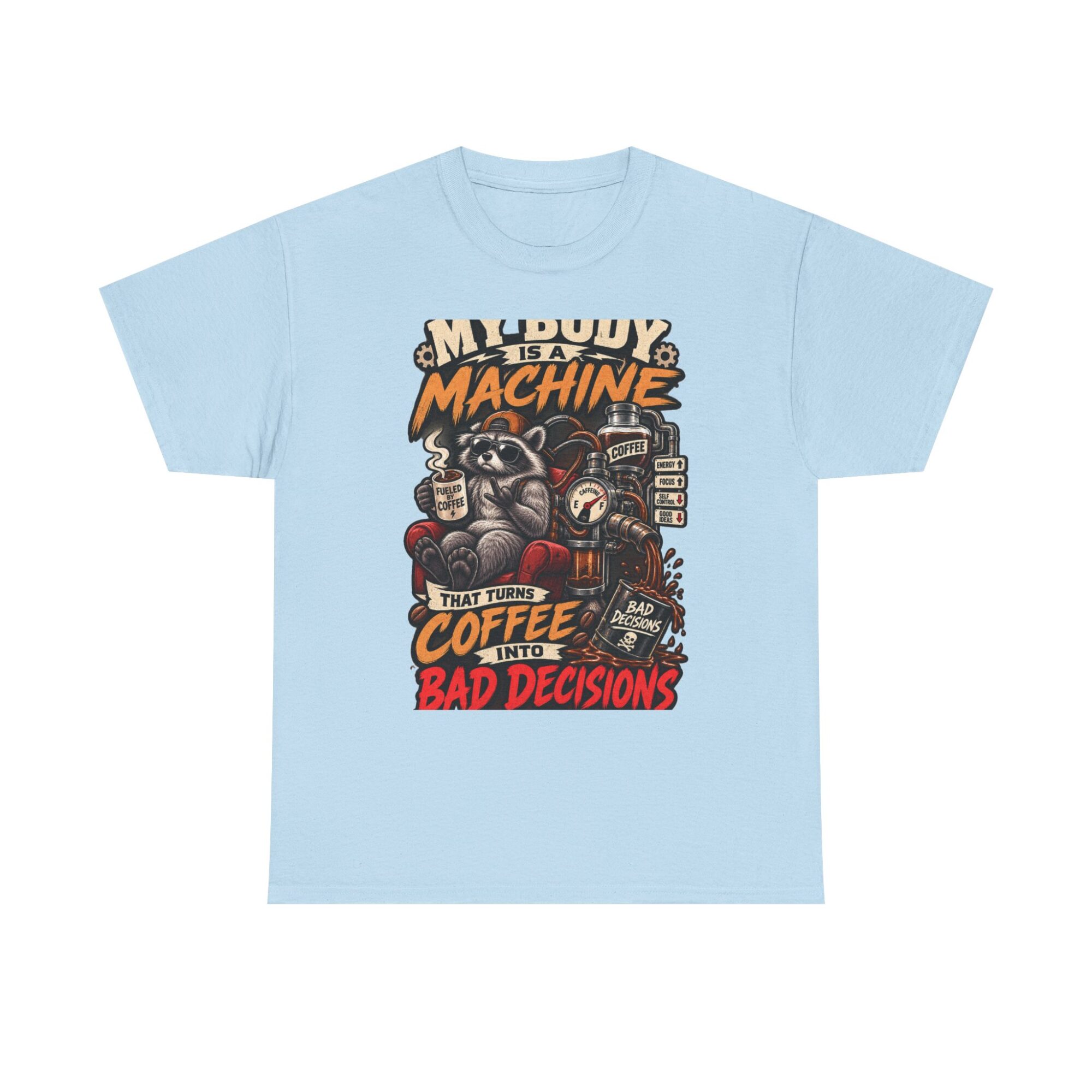 Funny Coffee Machine Graphic Tee – Unisex Premium T-Shirt 29 Funny Coffee Machine Graphic Tee – Unisex Premium T-Shirt