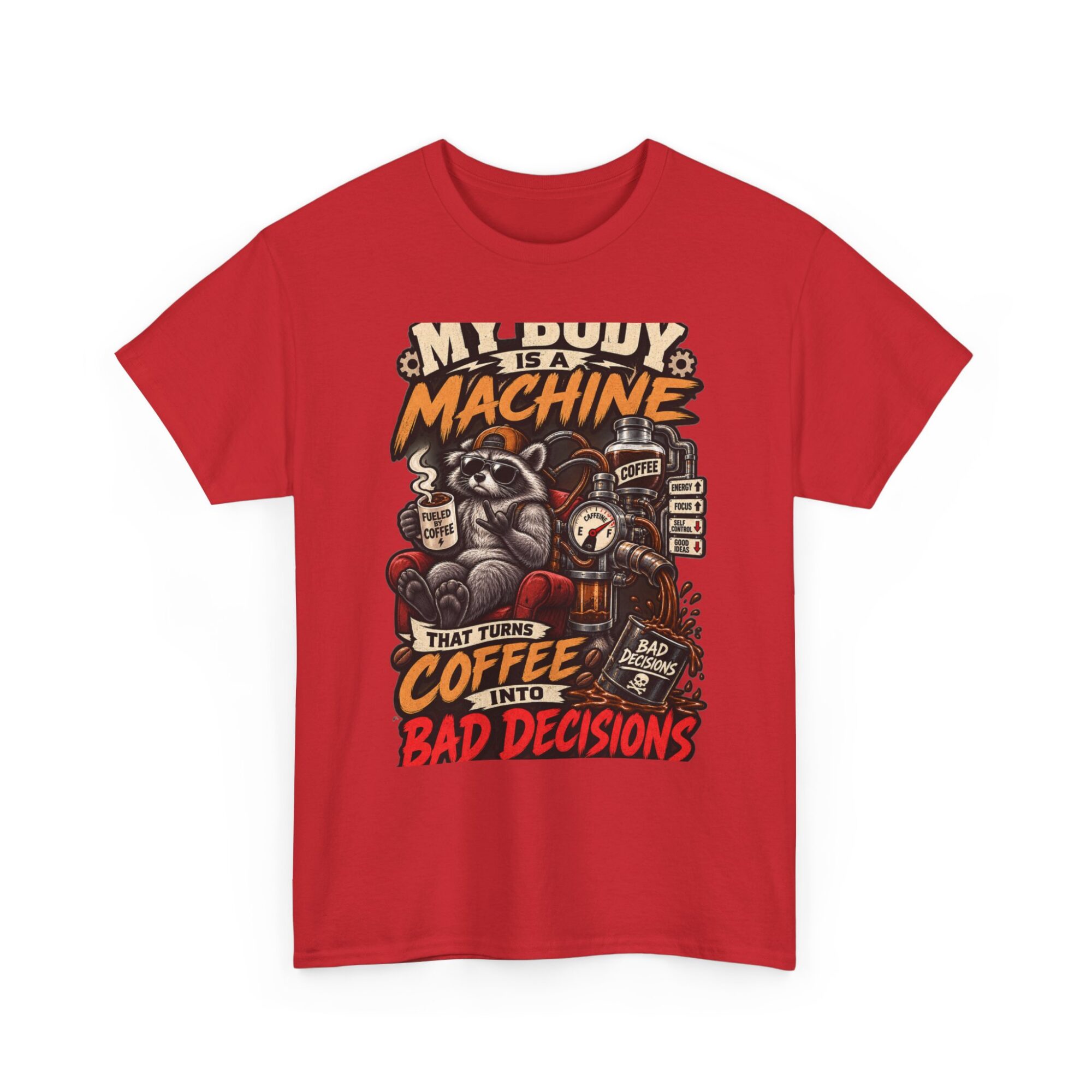 Funny Coffee Machine Graphic Tee – Unisex Premium T-Shirt 39 Funny Coffee Machine Graphic Tee – Unisex Premium T-Shirt