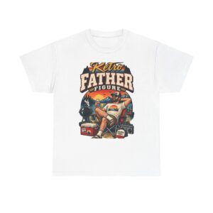 Retro Father Figure Graphic Tee | Unisex Comfort T-Shirt for Everyday Style