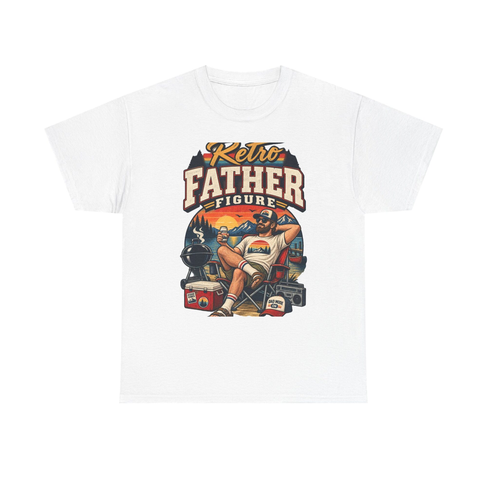 Retro Father Figure Graphic Tee | Unisex Comfort T-Shirt for Everyday Style 1 Retro Father Figure Graphic Tee | Unisex Comfort T-Shirt for Everyday Style