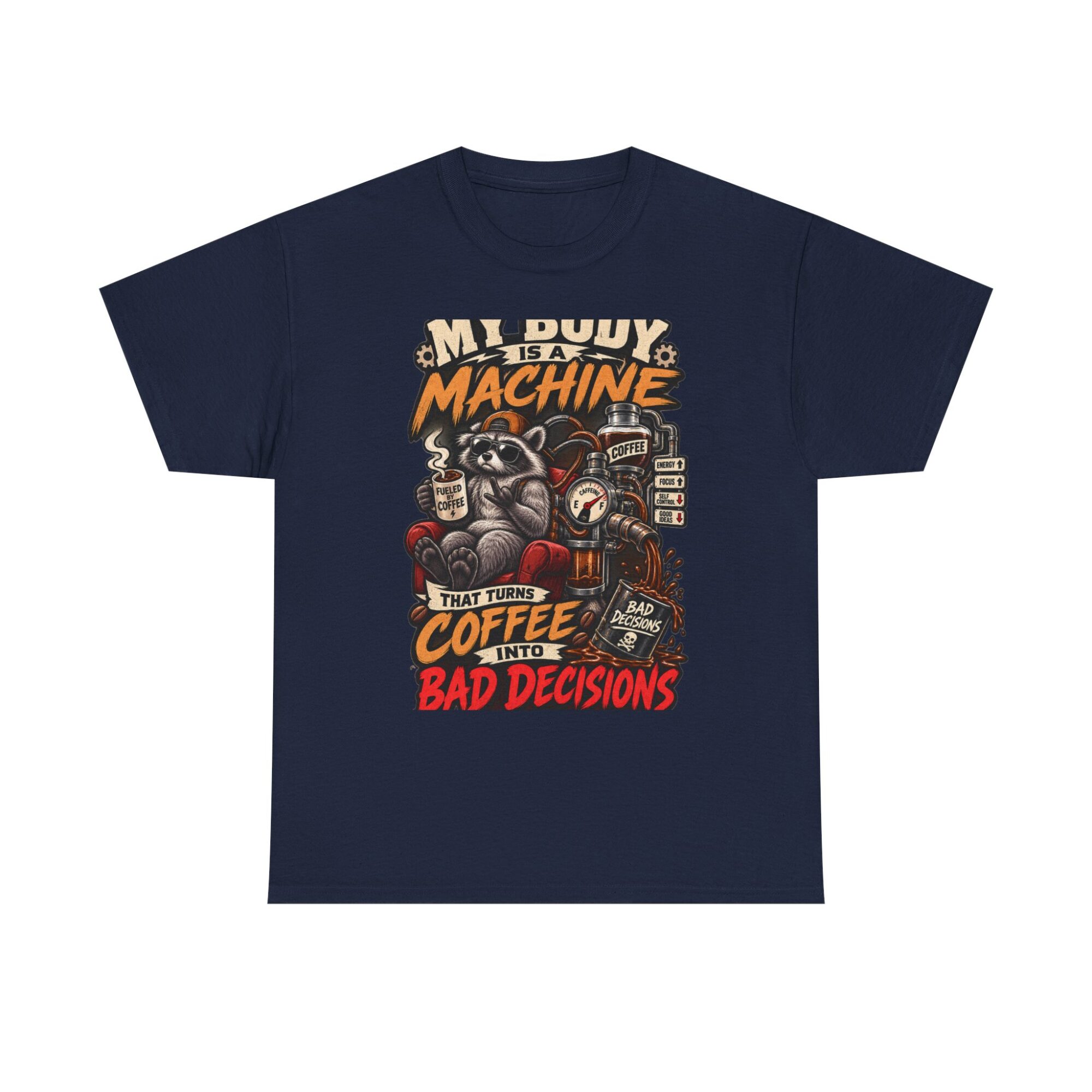 Funny Coffee Machine Graphic Tee – Unisex Premium T-Shirt 33 Funny Coffee Machine Graphic Tee – Unisex Premium T-Shirt