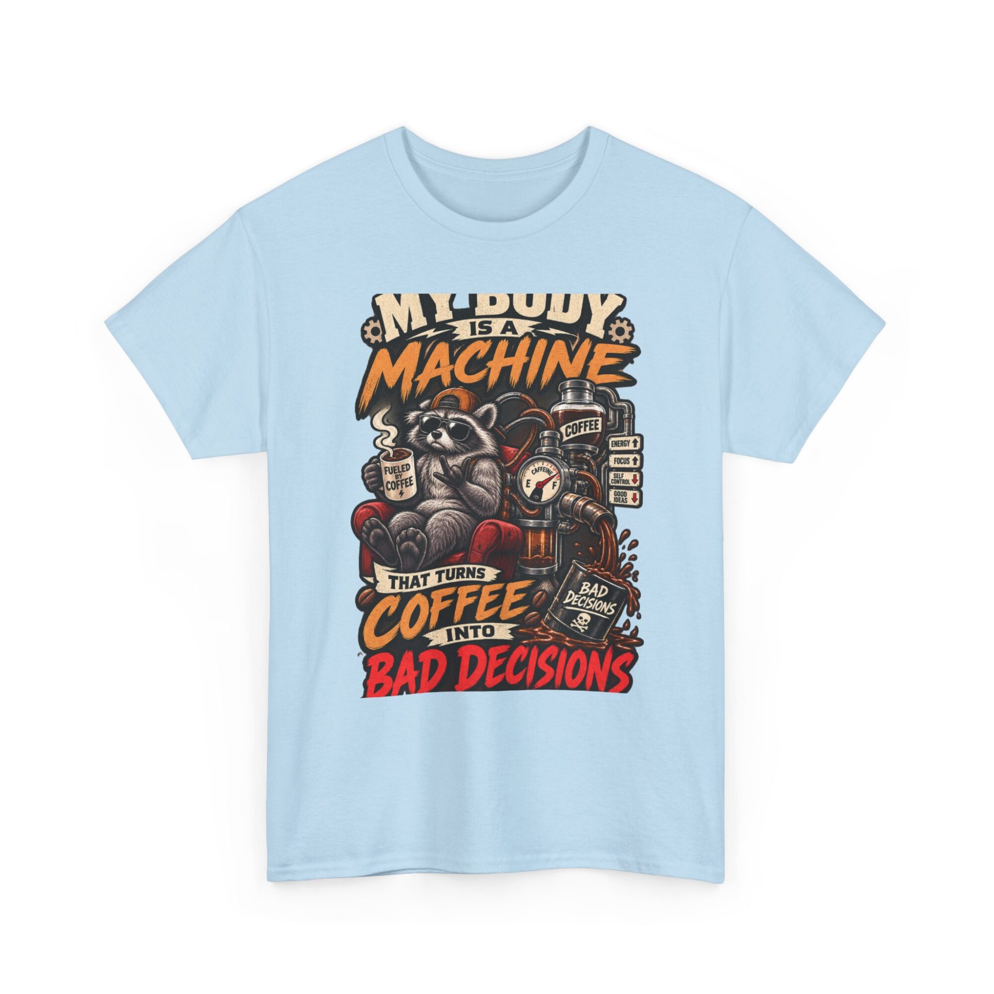 Funny Coffee Machine Graphic Tee – Unisex Premium T-Shirt 31 Funny Coffee Machine Graphic Tee – Unisex Premium T-Shirt