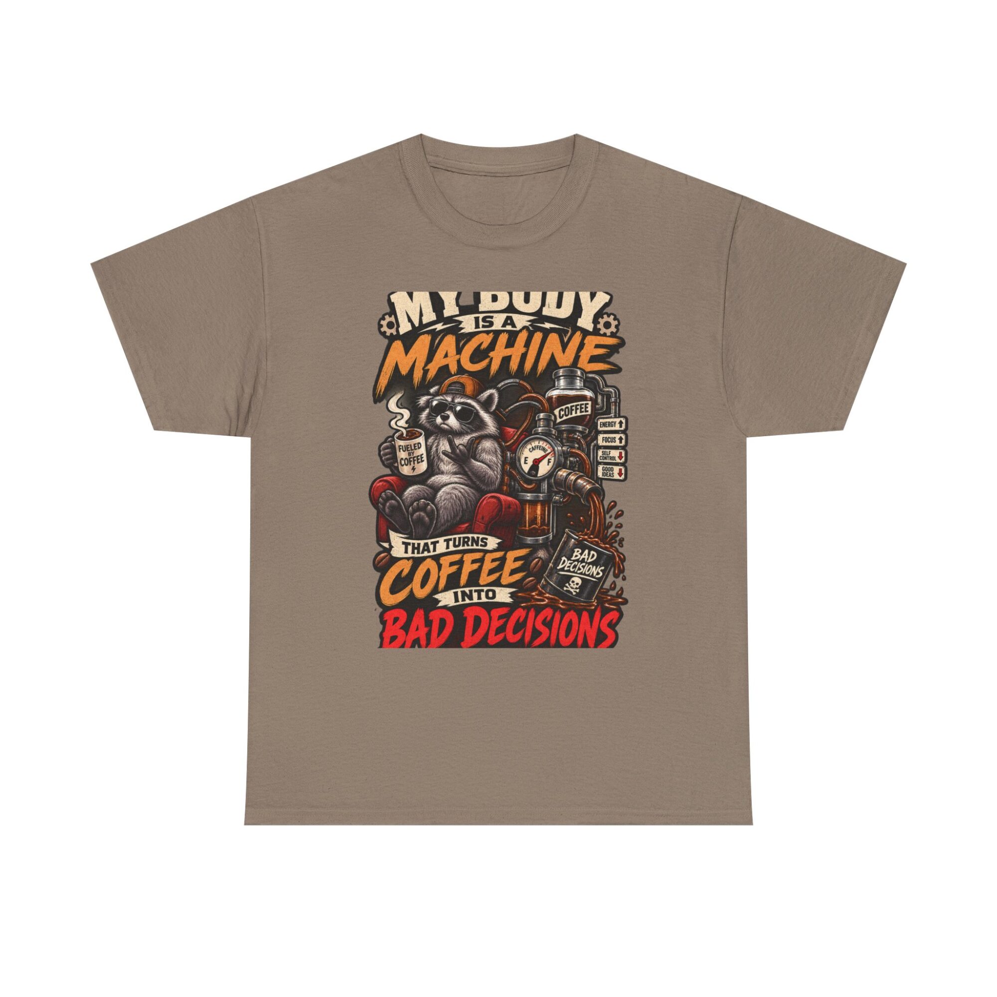 Funny Coffee Machine Graphic Tee – Unisex Premium T-Shirt 17 Funny Coffee Machine Graphic Tee – Unisex Premium T-Shirt