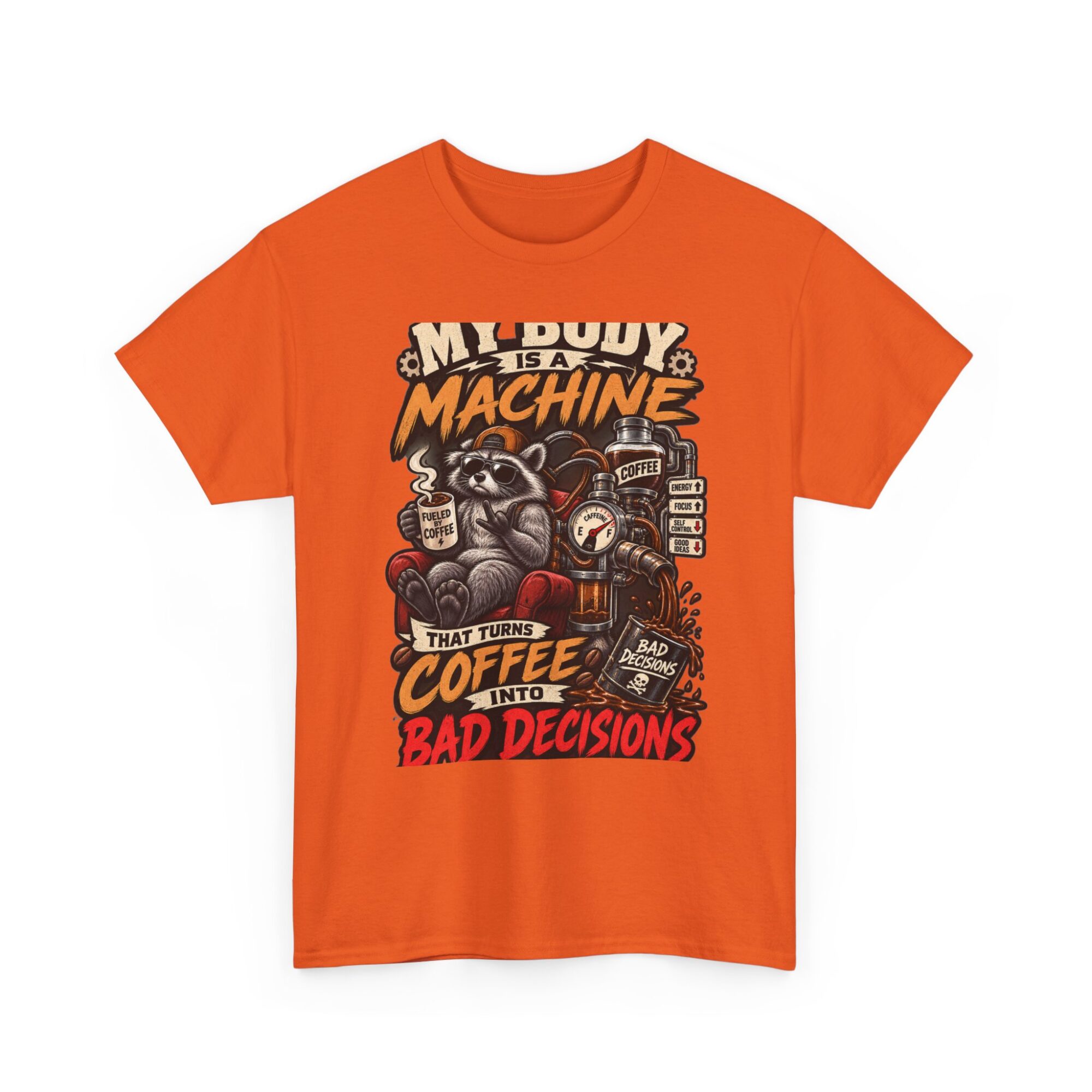 Funny Coffee Machine Graphic Tee – Unisex Premium T-Shirt 23 Funny Coffee Machine Graphic Tee – Unisex Premium T-Shirt