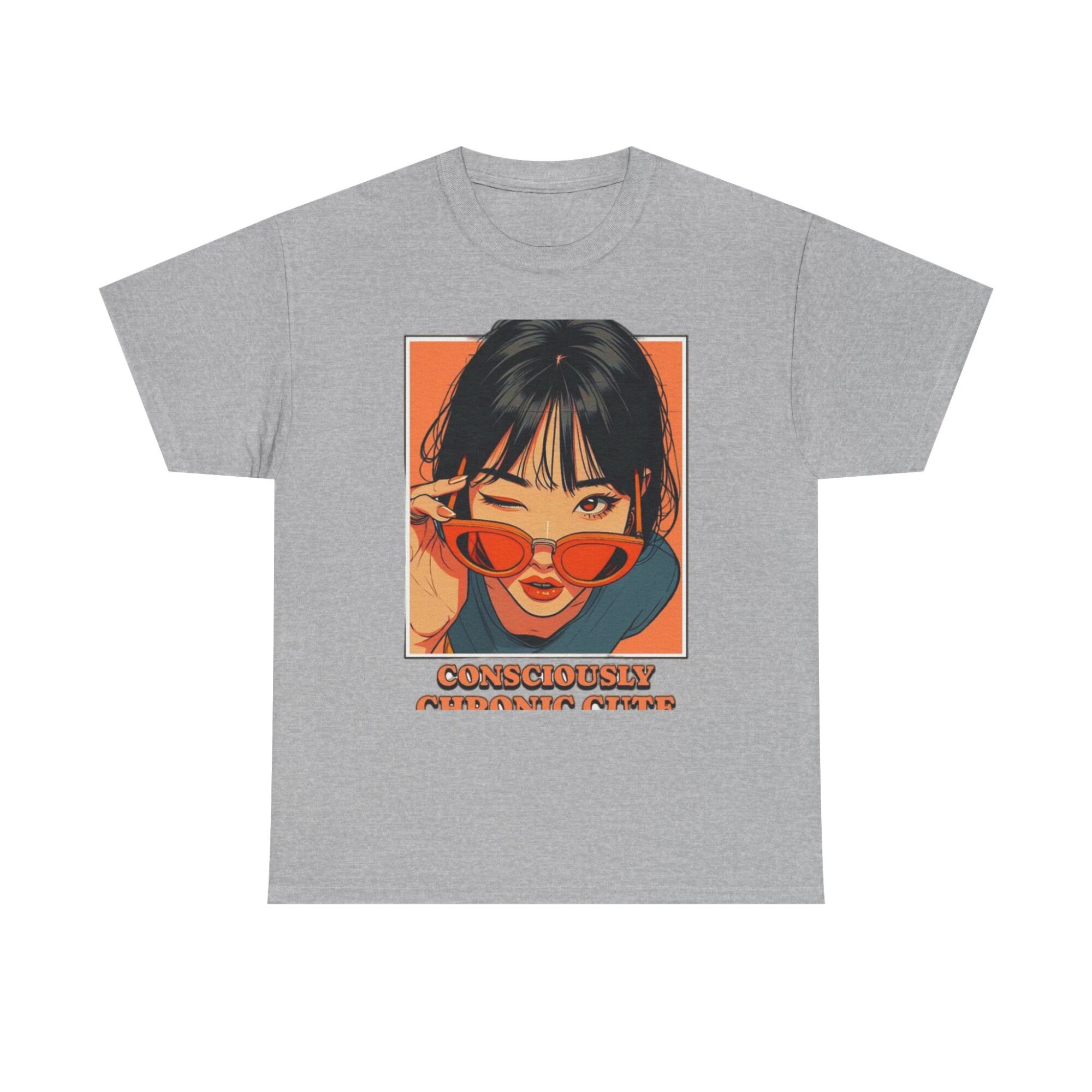 Consciously Chronic Cute Unisex Graphic Tee | Soft Premium T-Shirt for Everyday Style 9 Consciously Chronic Cute Unisex Graphic Tee | Soft Premium T-Shirt for Everyday Style