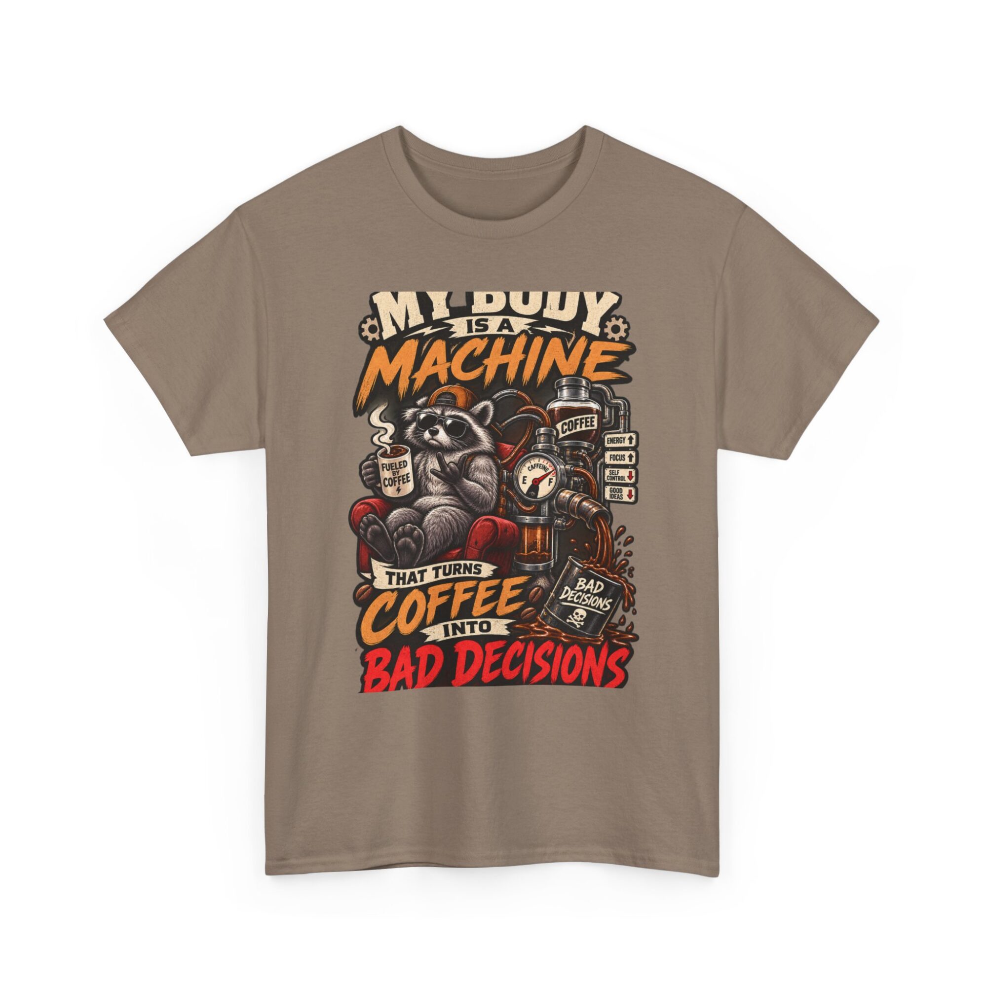 Funny Coffee Machine Graphic Tee – Unisex Premium T-Shirt 19 Funny Coffee Machine Graphic Tee – Unisex Premium T-Shirt