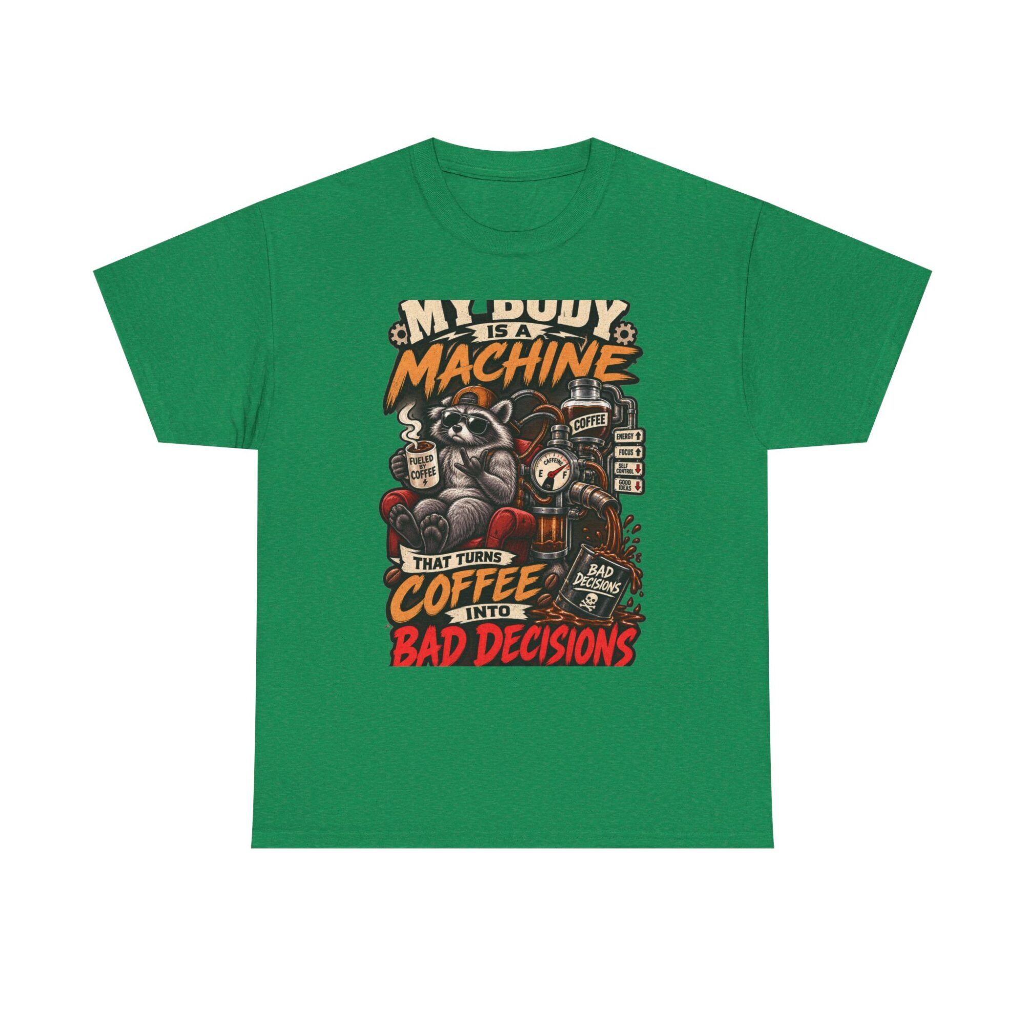 Funny Coffee Machine Graphic Tee – Unisex Premium T-Shirt 25 Funny Coffee Machine Graphic Tee – Unisex Premium T-Shirt