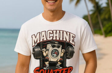 T Shirt Designer Home 25 Machine Squatter Tee