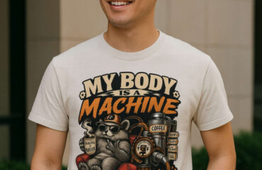 T Shirt Designer Home 30 My Body Is A Machine That Turns Coffee Into Bad Decisions